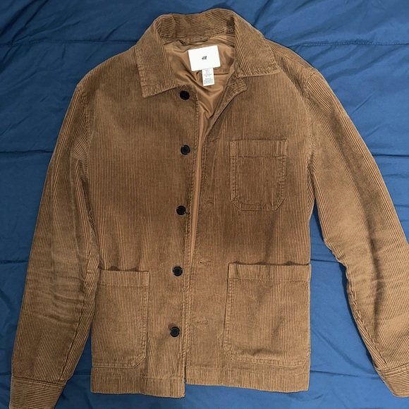 H&M Jackets & Coats Corduroy Shirt Jacket Poshmark